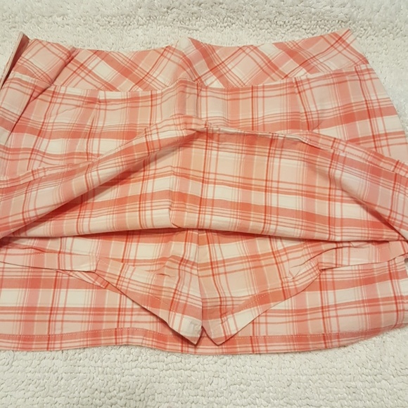 Pink and White Madras skort - Picture 4 of 4